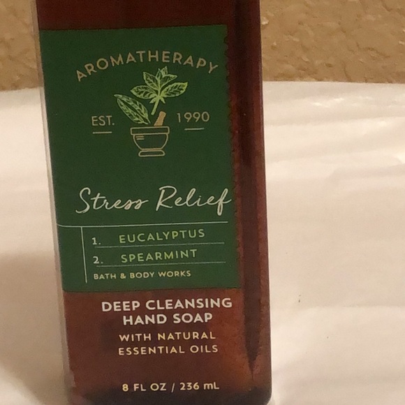 NWT Bath & Body Works Aromatherapy Eucalyptus & Spearmint Hand Soap - Picture 2 of 5